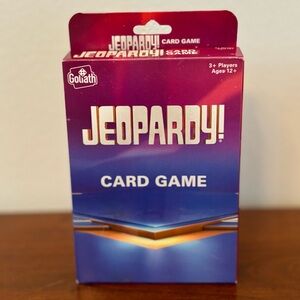 NEW Jeopardy Card Game